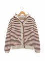Classic Nautical-Stripe Knit Cardigan by KUKI-1 - MeriKart