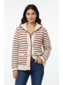 Classic Nautical-Stripe Knit Cardigan by KUKI - MeriKart