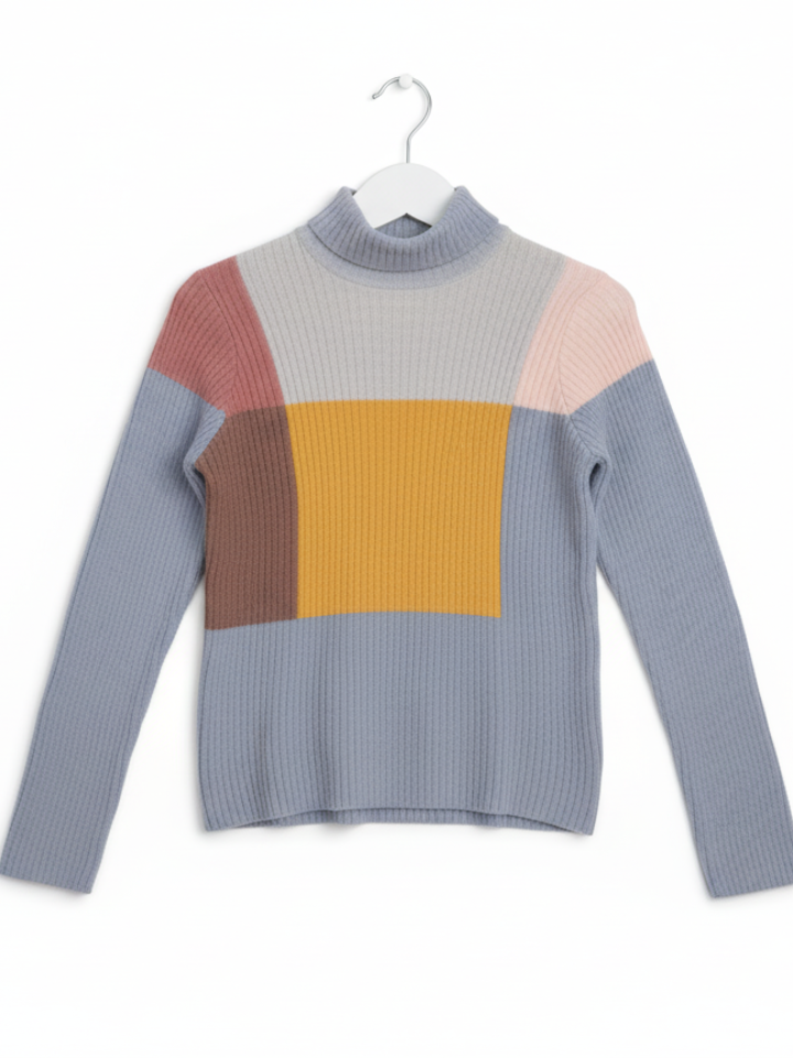 Cozy & Chic Angora Blend Turtleneck for Kids (Ages 9-10)-1 - MeriKart