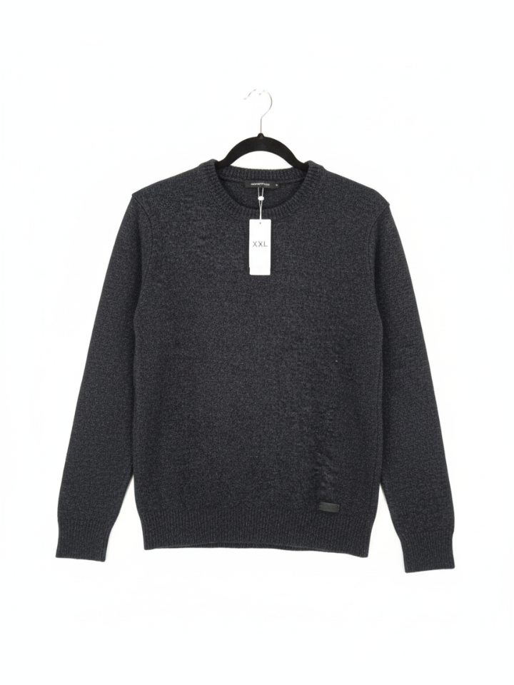 Cozy & Stylish Men's XXL Crew Neck Sweater - MeriKart