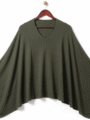 Grey Poncho for Women