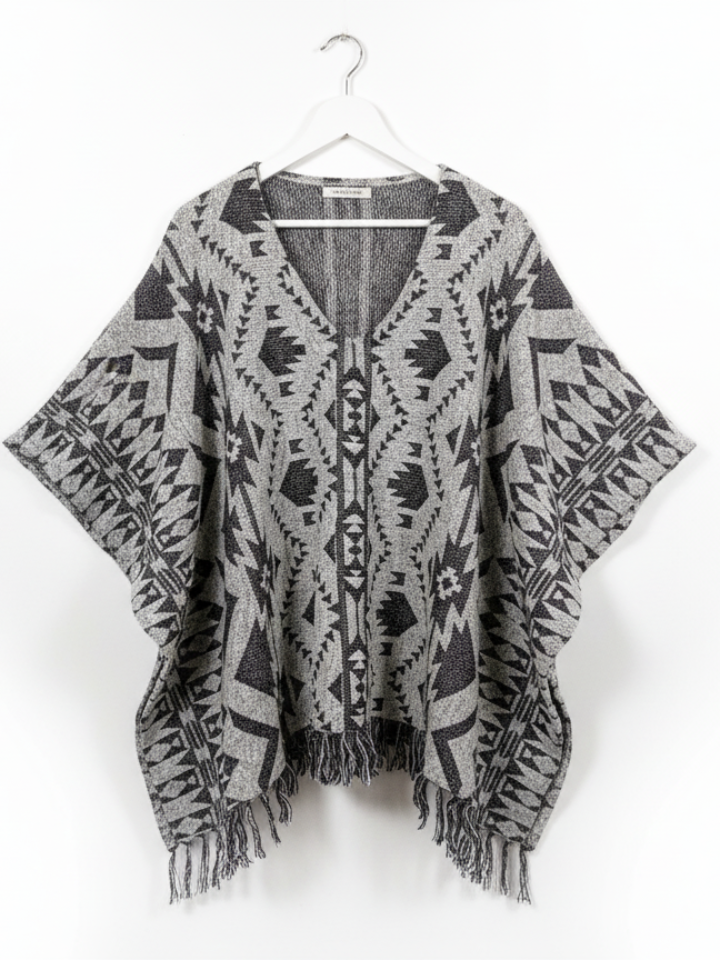 Women's Poncho - Bohemian Chic